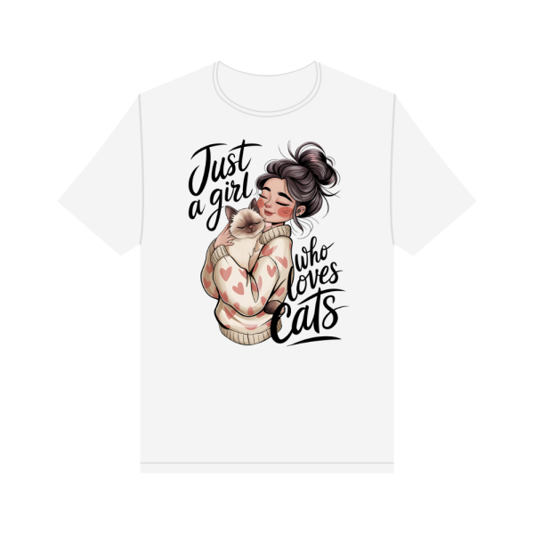 Just A Girl Who Loves Cats - Image 1